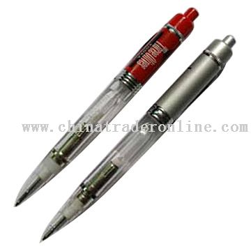 Bar pen with LED light  from China